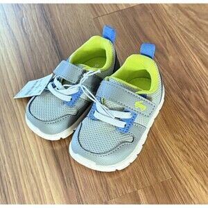 See Kai Run Basics Toddler Girls' Tenny Sneakers 4T Gray